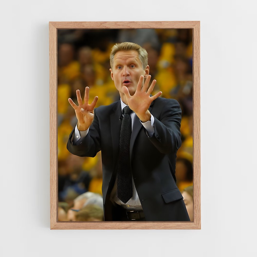 Poster Coach en Action – affiche Basketball (vue 4)